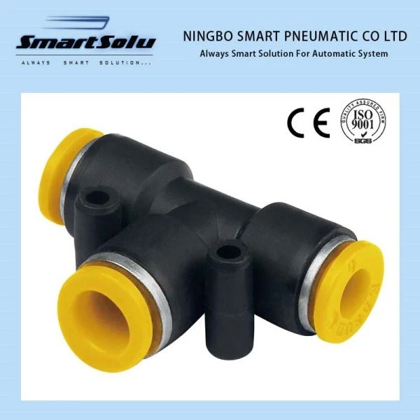 PEG Plastic Push pneumatic push in Fittings