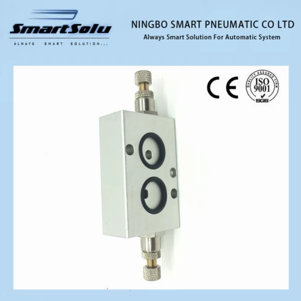 Namur Tip Speed Controller Valve 1/4 Dublă acțiune cu O-inel
