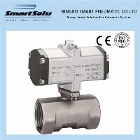 Supapă pneumatică cu bilă din oțel inoxidabil
